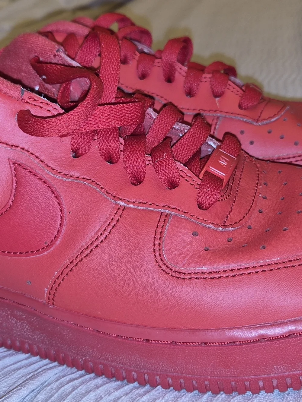 Nike Men's All-Red Low-Top Athletic Sneakers